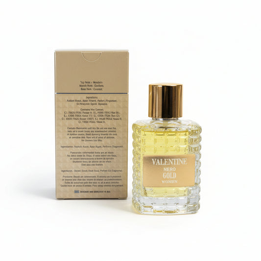 Valentine Nero Gold For Women's Perfume 3.4 FL OZ EDP