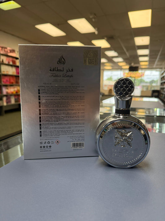 LATTAFA FAKHAR PLATIN EDP 3.4oz