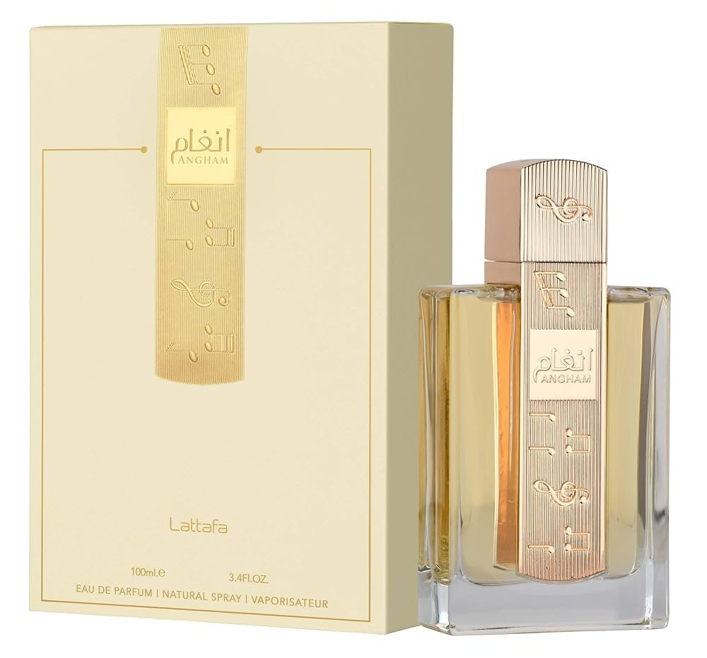 Lattafa Angham Eau de Parfum Spray, 3.4 oz for women