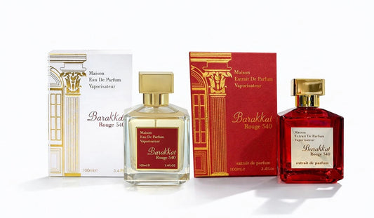 2 bottle bundle BARAKKAT ROUGE 540 3.4oz UNISEX by fragrance world