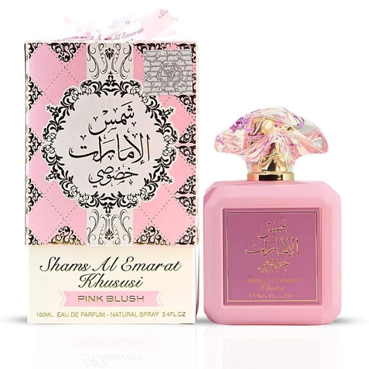 Ard Al Zaafaran Pink Blush Shams Al Emarat Khususi EDP  100ML (3.4 OZ)