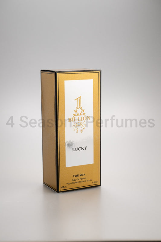 1 BILLION LUCKY 3.4OZ FOR MEN