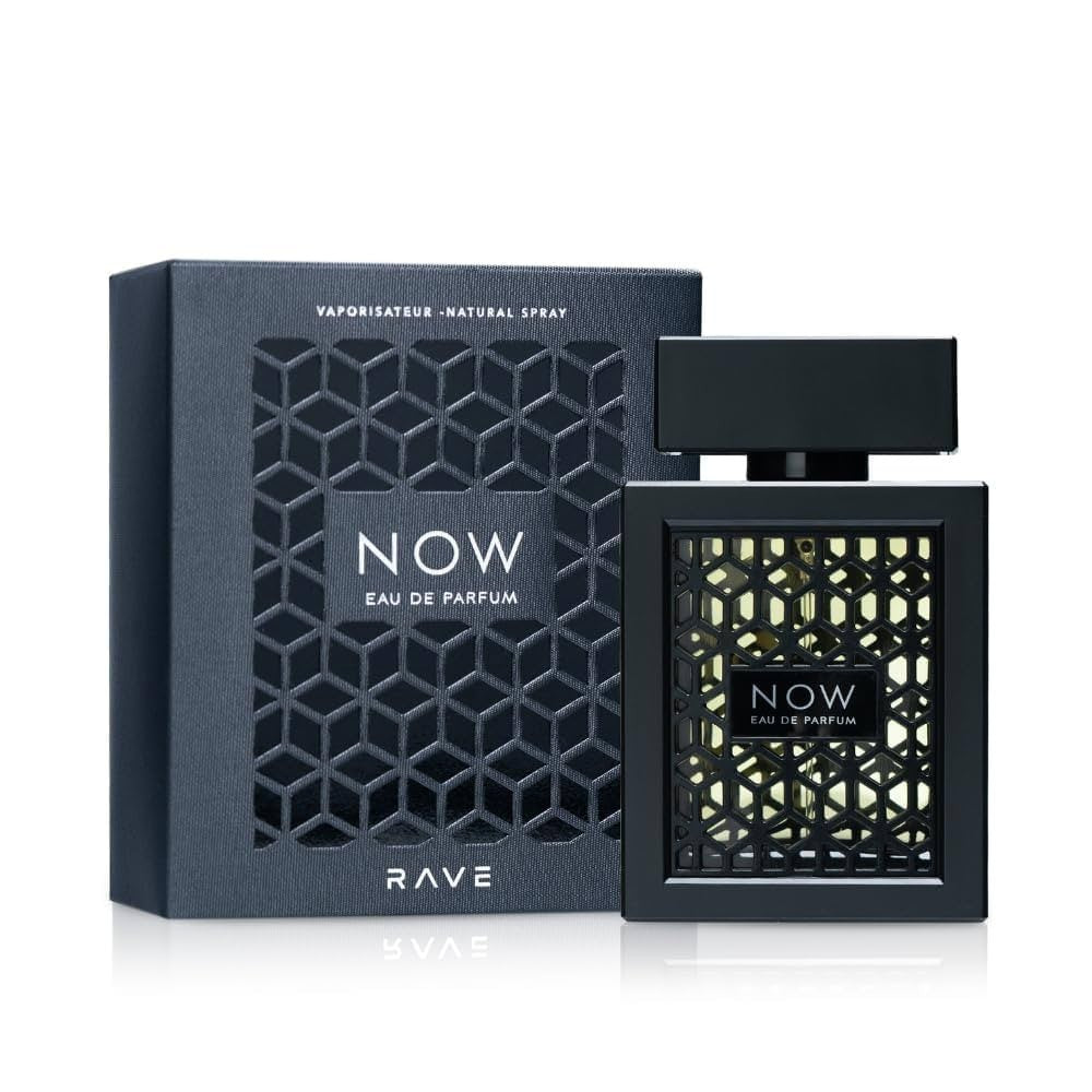 Now Rave by Lattafa 3.4 oz EDP Perfume Cologne Unisex New in Box