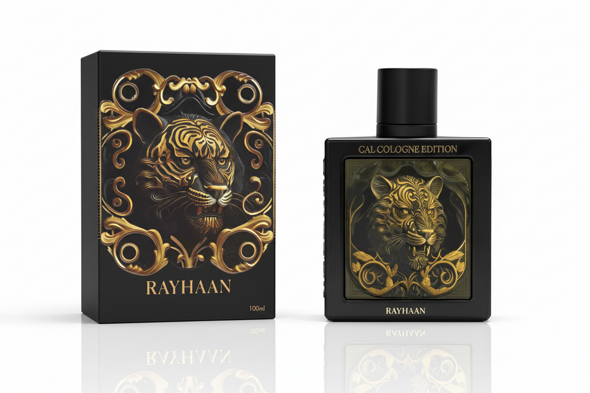 Rayhaan Tiger Cal Cologne Edition Extrait De Perfume 3.4oz