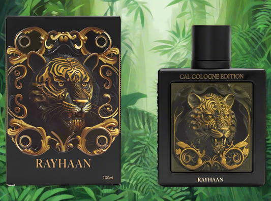 Rayhaan Tiger Cal Cologne Edition Extrait De Perfume 3.4oz