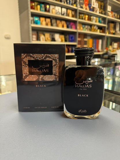 RASASI HAWAS BLACK 3.4oz EDP FOR MEN