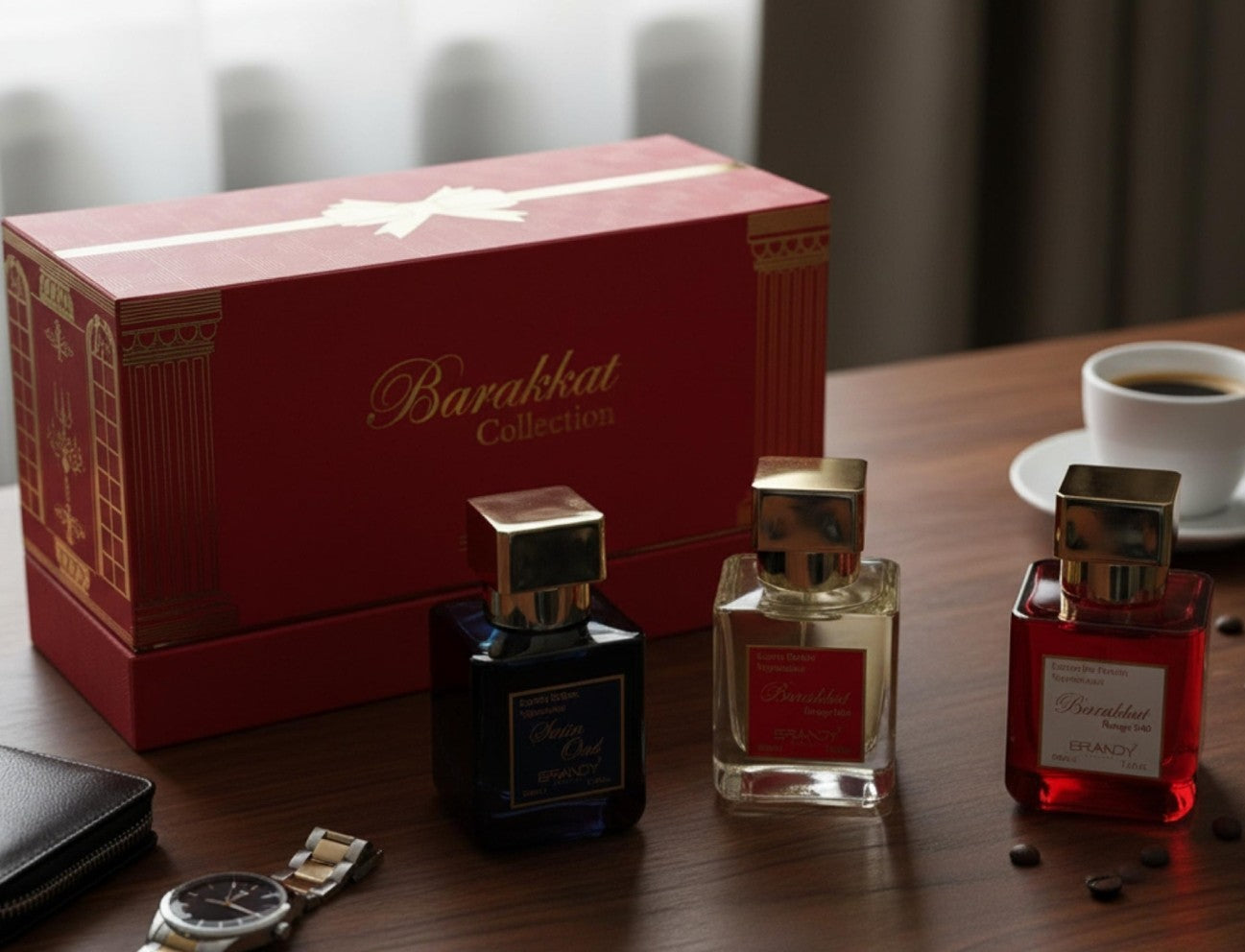 Barakkat Rouge 3x Bottle Collection Set 1.7oz by Brandy Designs Extrait parfum