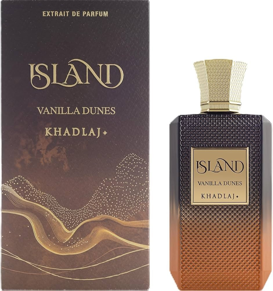 KHADLAJ ISLAND VANILLA DUNES Unisex 100ml/ 3.4 EXTRAIT DE PARFUM