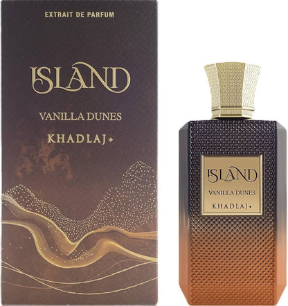 KHADLAJ ISLAND VANILLA DUNES Unisex 100ml/ 3.4 EXTRAIT DE PARFUM