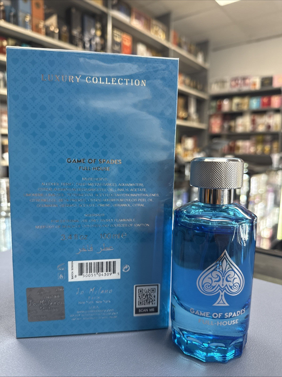 Game Of Spades Full House 3.4oz