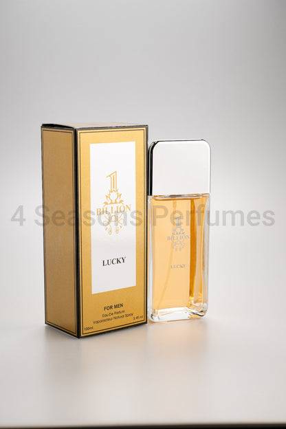 1 BILLION LUCKY 3.4OZ FOR MEN