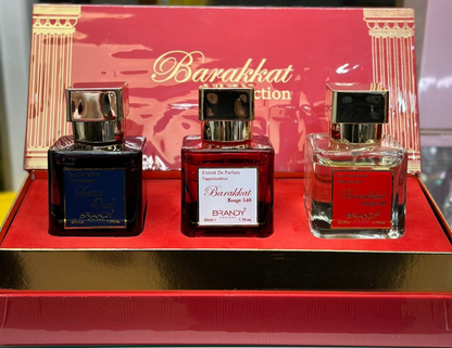 Barakkat Rouge 3x Bottle Collection Set 1.7oz by Brandy Designs Extrait parfum