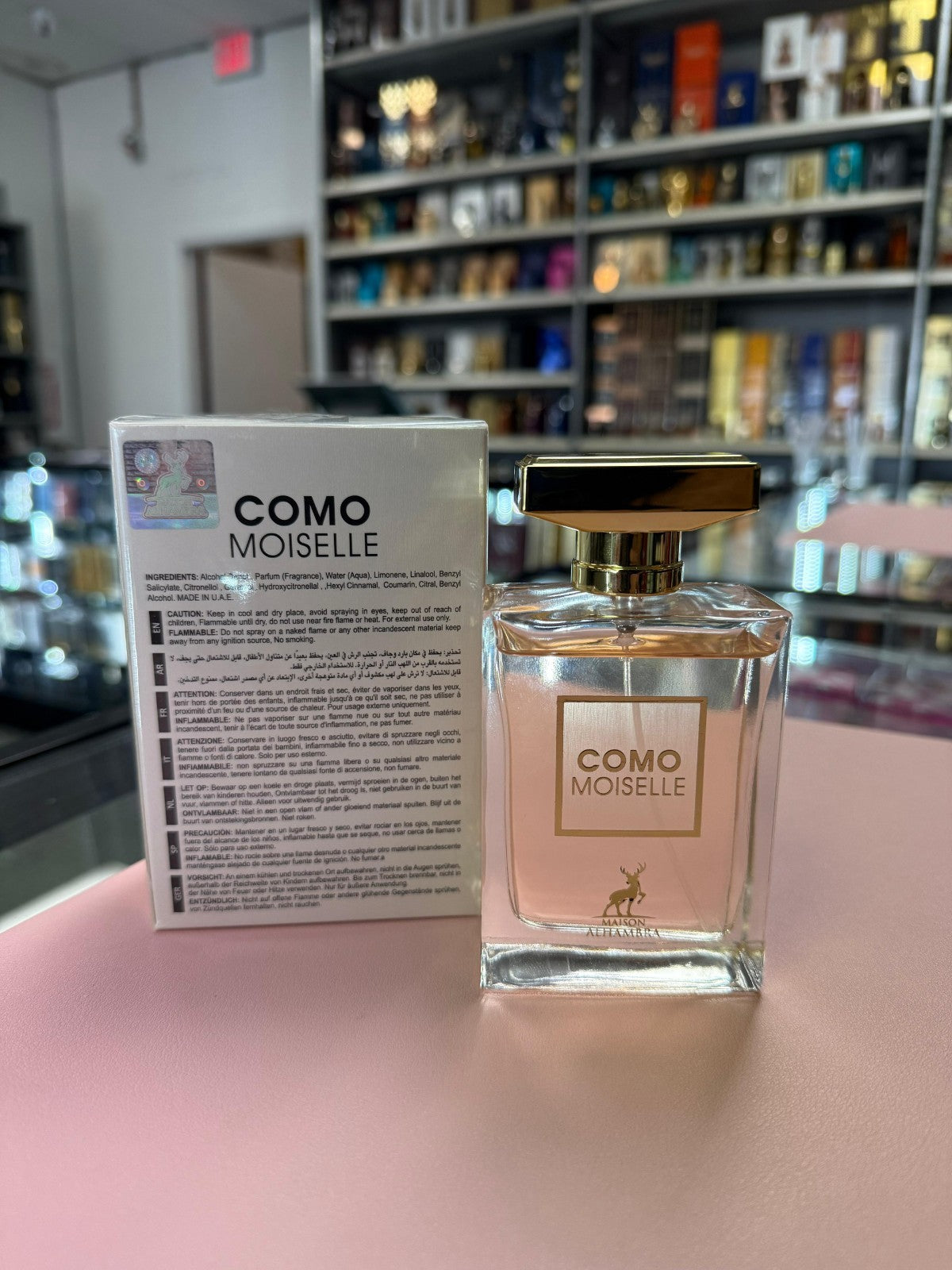 MAISON ALHAMBRA COMO MOISELLE EDP 3.4oz FOR WOMEN