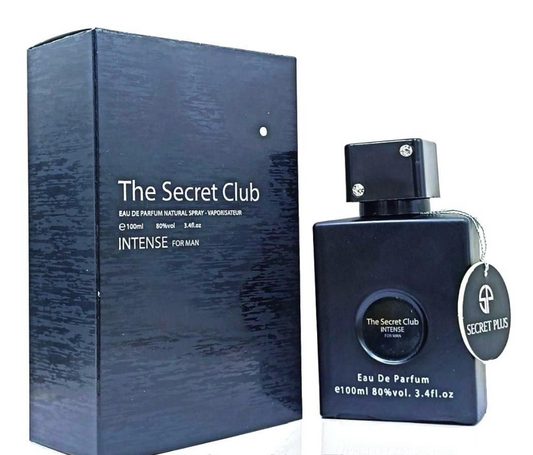 THE SECRET CLUB INTENSE 3.4OZ FOR MEN
