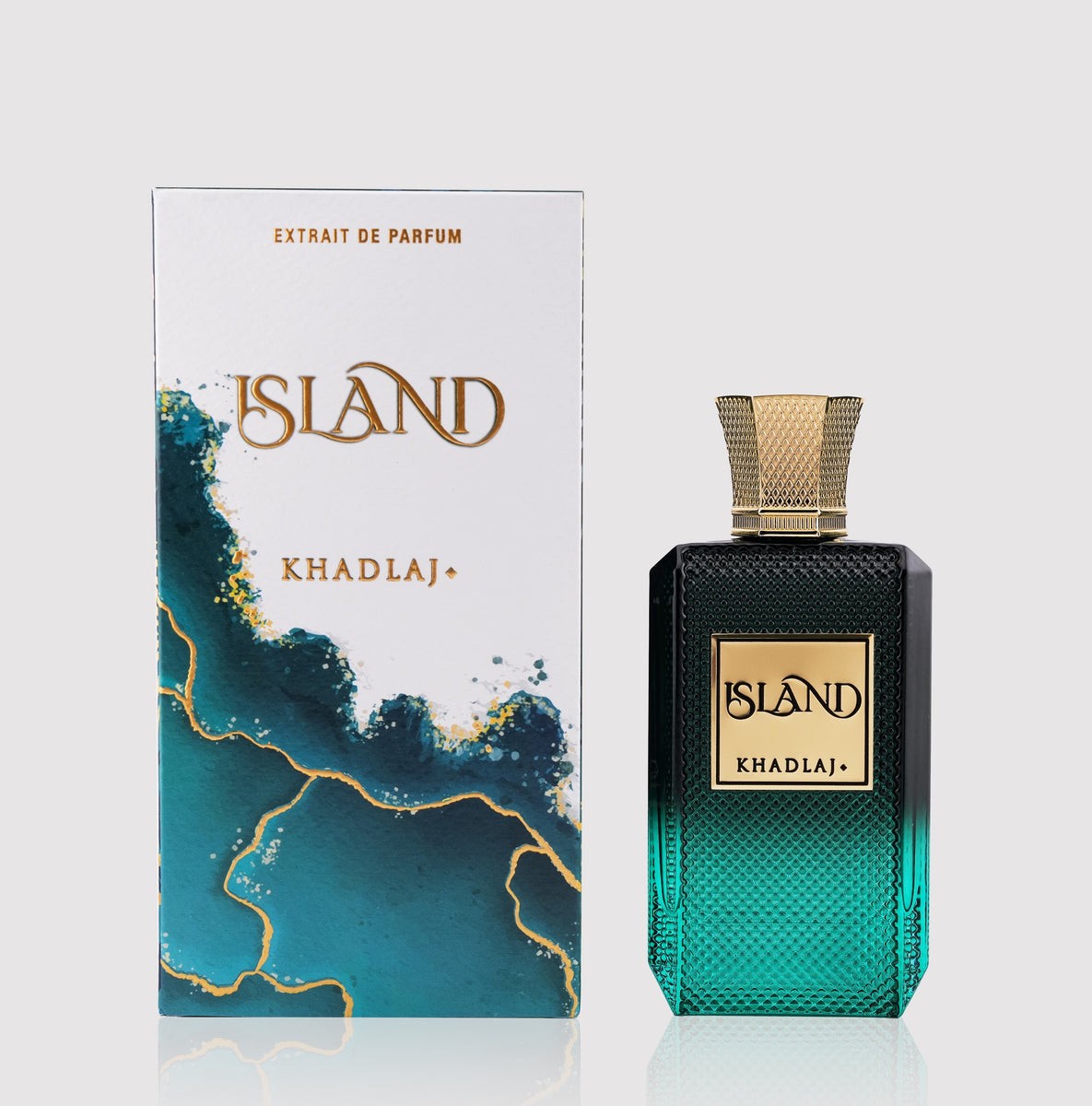 Khadlaj Island Extrait de Parfum Perfume Spray for Unisex 3.4 fl oz (100 ml)