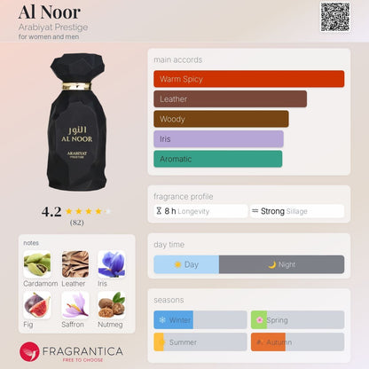 ARABIYAT PRESTIGE AL NOOR 3.4oz UNISEX