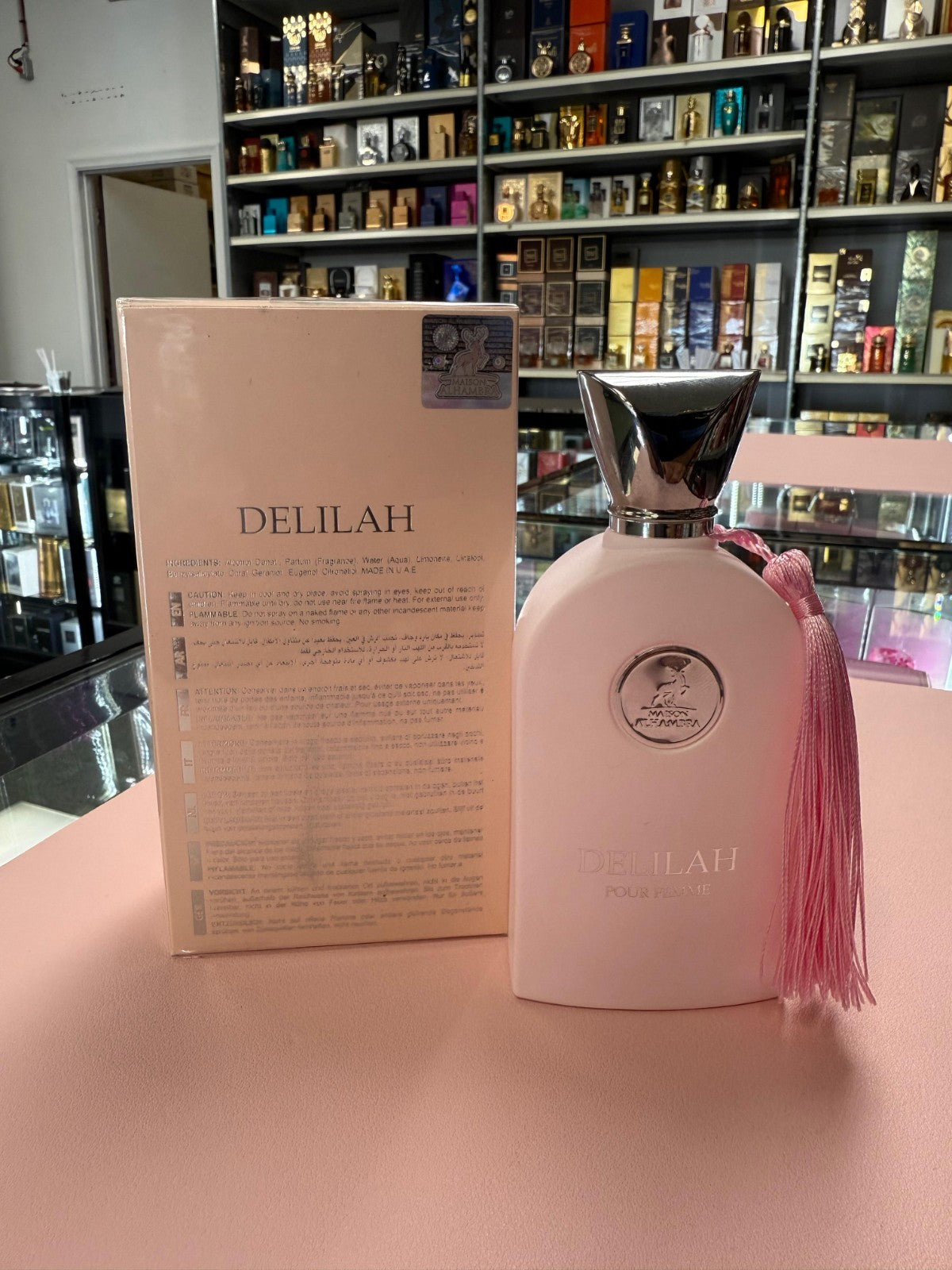 MAISON ALHAMBRA DELILAH EDP 3.4oz FOR WOMEN