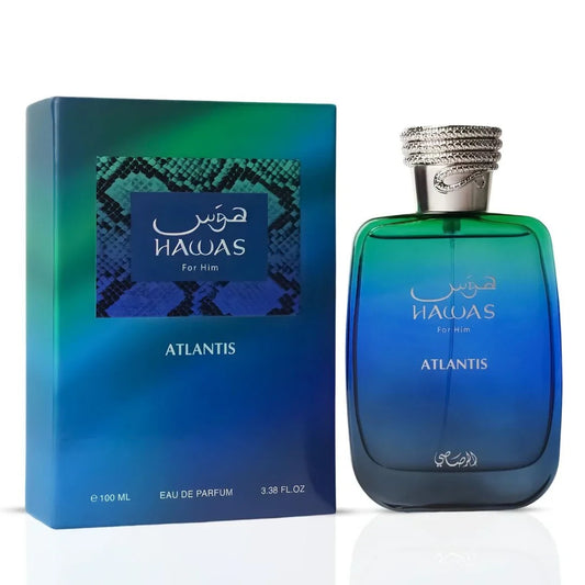 RASASI HAWAS ATLANTIS 3.4oz EDP FOR MEN
