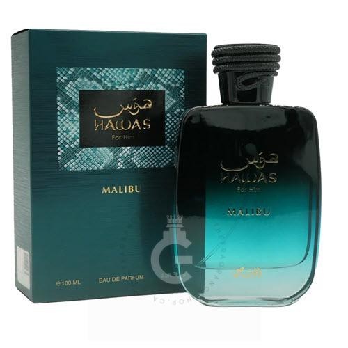 RASASI HAWAS MALIBU 3.4oz EDP FOR MEN