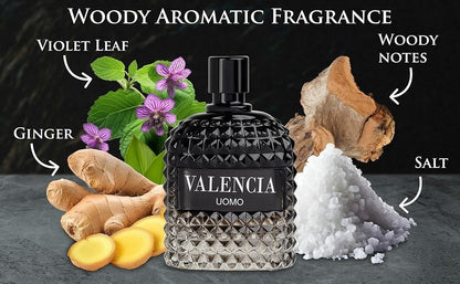 VALENCIA UOMO for Men 3.4oz