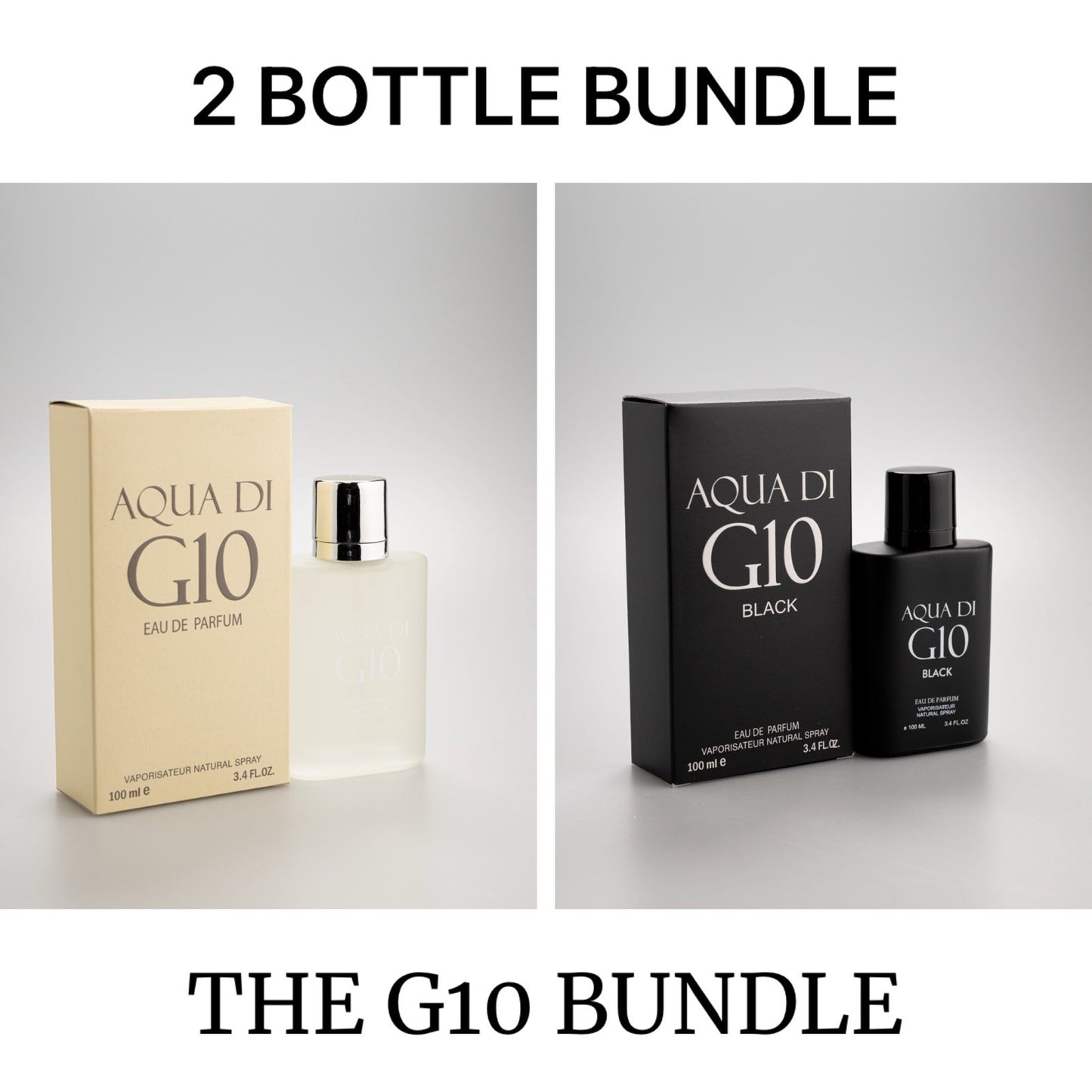 2 Bottle Bundle ( THE G10 BUNDLE) Men