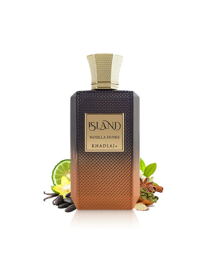 KHADLAJ ISLAND VANILLA DUNES Unisex 100ml/ 3.4 EXTRAIT DE PARFUM