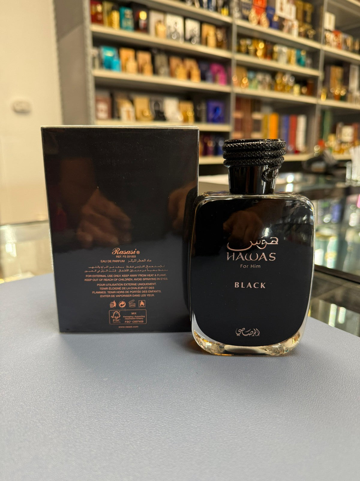 RASASI HAWAS BLACK 3.4oz EDP FOR MEN