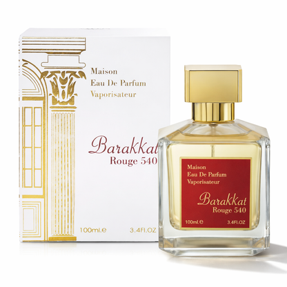 Rouge 540  EAU De Parfum by Fragrance World 3.4oz/100ml Spray Unisex