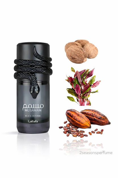 LATTAFA MUSAMAM BLACK INTENSE EDP 3.4oz UNISEX